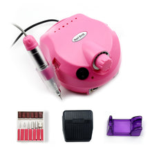 Load image into Gallery viewer, 35000/20000 RPM Electric Nail Drill Bits Set Mill Cutter Machine For Manicure Nail Tips Manicure Electric Nail Pedicure File
