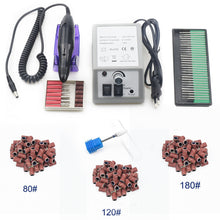 Load image into Gallery viewer, 35000/20000 RPM Electric Nail Drill Bits Set Mill Cutter Machine For Manicure Nail Tips Manicure Electric Nail Pedicure File

