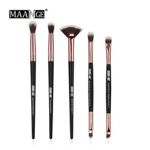 Load image into Gallery viewer, MAANGE Pro  3/5/12 pcs/lot  Makeup Brushes Set Eye Shadow Blending Eyeliner Eyelash Eyebrow Brushes For Makeup New
