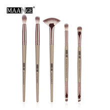 Load image into Gallery viewer, MAANGE Pro  3/5/12 pcs/lot  Makeup Brushes Set Eye Shadow Blending Eyeliner Eyelash Eyebrow Brushes For Makeup New
