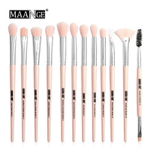 Load image into Gallery viewer, MAANGE Pro  3/5/12 pcs/lot  Makeup Brushes Set Eye Shadow Blending Eyeliner Eyelash Eyebrow Brushes For Makeup New
